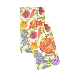 Floral Trellis Guest Towel Napkins - 15 Per Package