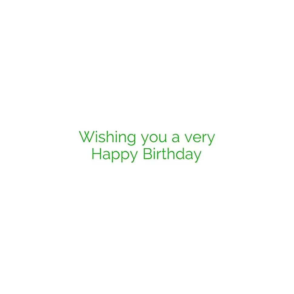 Floral Whimsy Birthday - Set Of Six Greeting Cards And Envelopes