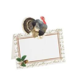 Founders Thanksgiving Place Cards Die Cut Package 8 In