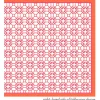 Garden Trellis Cloth Tablecover in Fuchsia & Orange - 1 Tablecover
