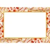 Gilded Porcelain Coral Foil Place Cards - 8 Per Package