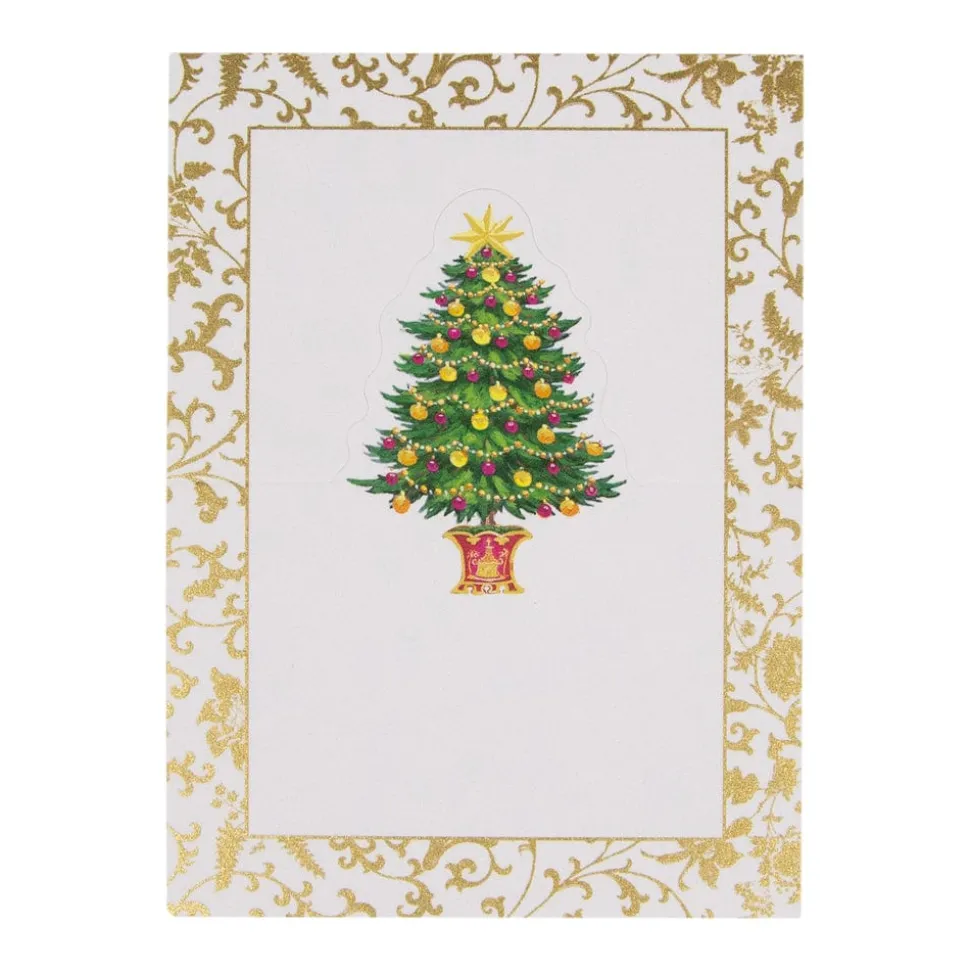 Gilded Tree Place Cards Die Cut Package 8 In