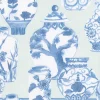 Glazed Porcelain Celadon Paper Linen Cocktail Napkins - 15 Per Package