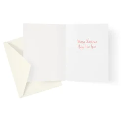 Glittering Tree Classic Boxed Christmas Cards - includes 15 cards & envelopes