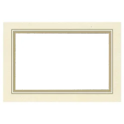 Gold Border Place Cards Package 10 In