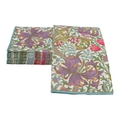 Golden Lily-Ivory Guest Towel Napkins - 15 Per Package