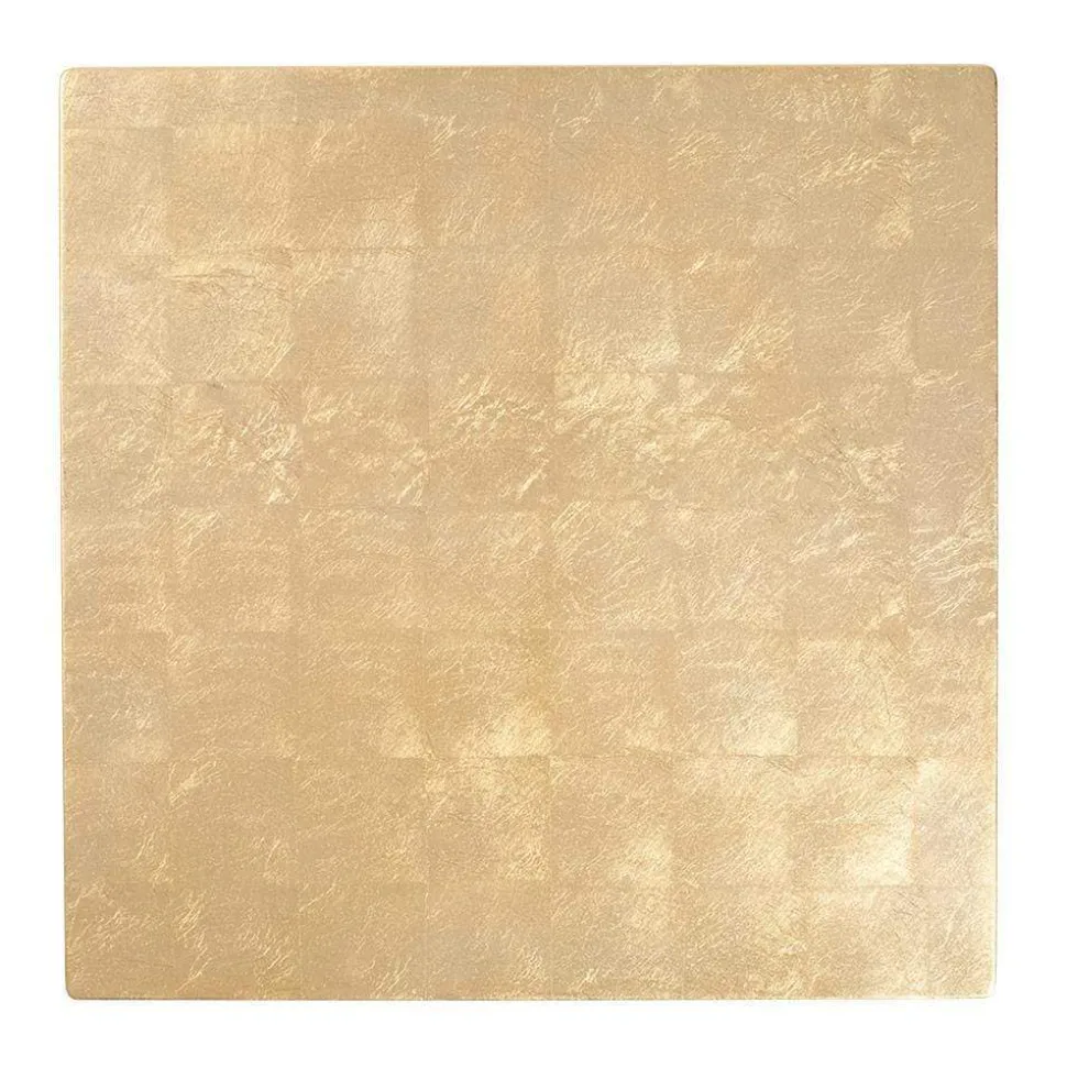 Gold Leaf Lacquer Placemat - 1 Each