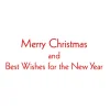 Green Ceramic Ornament Petite Boxed Christmas Cards - includes 15 cards & envelopes