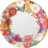 Halsted Floral Paper Dinner Plates - 8 Per Package