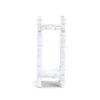Handcrafted White Bamboo Vase