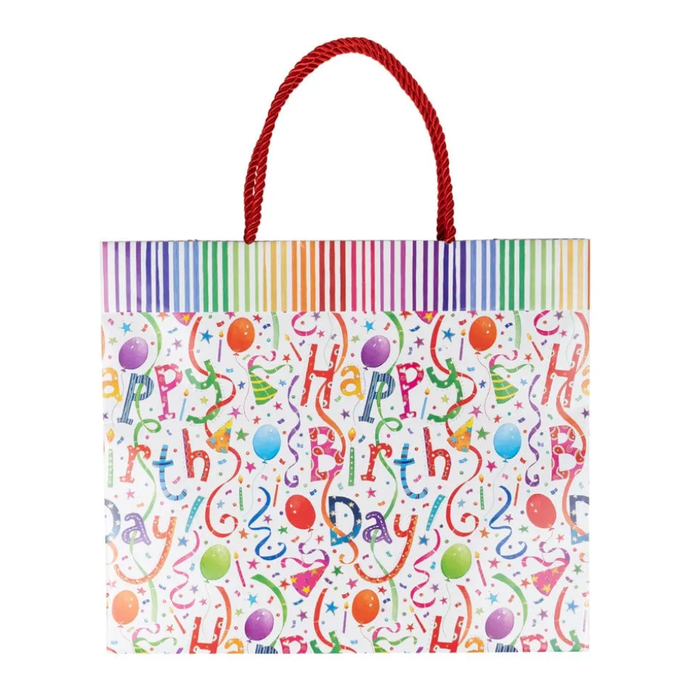 Happy Birthday Large Gift Bags - One Gift Bag Included