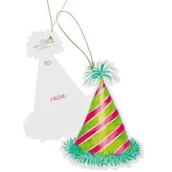 Hats Off Decorative Die-Cut Gift Tags - 2 Per Package