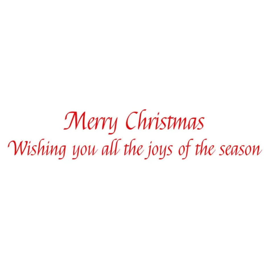Holly Topiary In Red Pot Classic Boxed Christmas Cards - includes 15 cards & envelopes