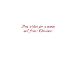 Holly Wreath Embossed Large Boxed Christmas Cards - includes 10 Cards & Envelopes