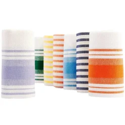 Italian Woven Cotton & Linen Tea Towel - 1 Each