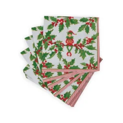 Jingle Elves Cocktail Napkins - 20 Per Package