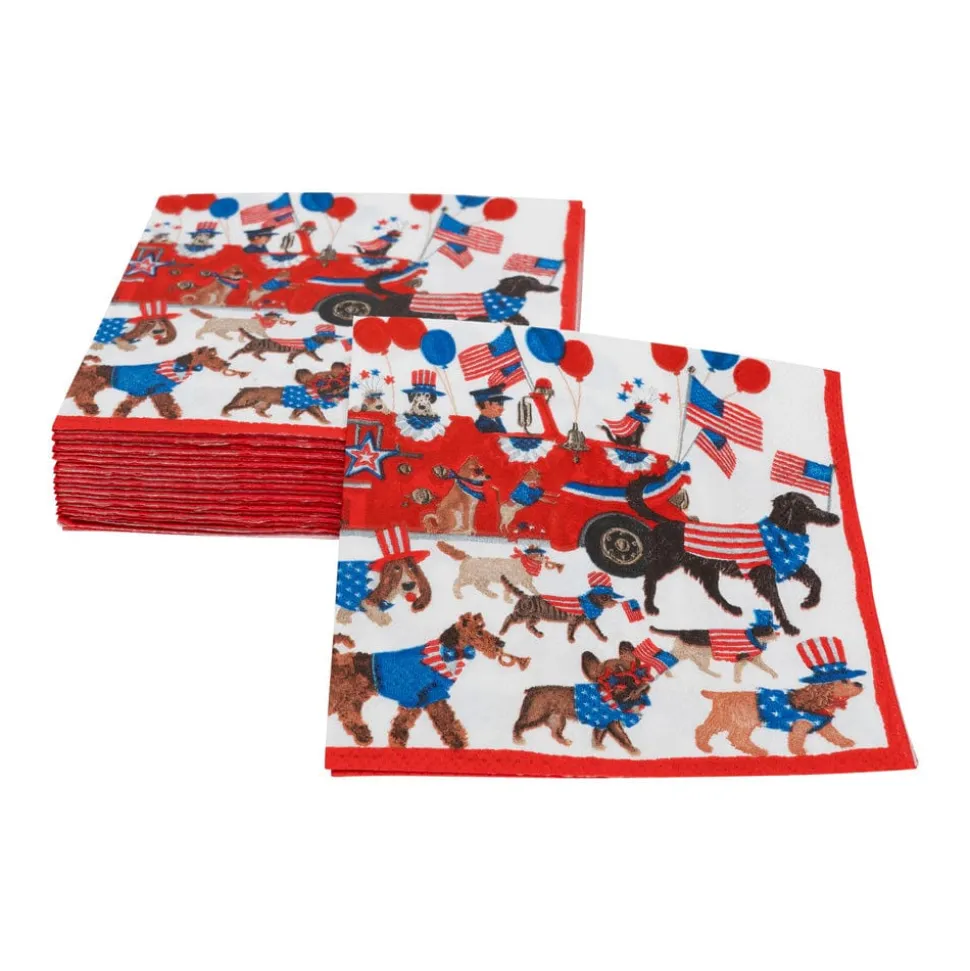 Join The Parade Cocktail Napkins - 20 Per Package