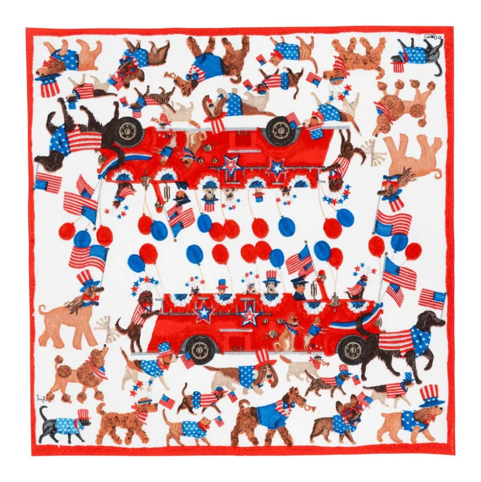 Join The Parade Cocktail Napkins - 20 Per Package
