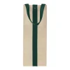 Jute And Twill Natural & Hunter Wine & Bottle Gift Bags - One Gift Bag Included