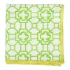 La Dolce Vita Kantha Quilt Sage & Lavender Table Covers - 1 Table Cover