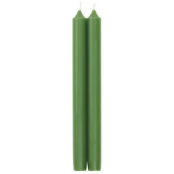 Leaf Green Duet Candles - 2 Candles Per Package