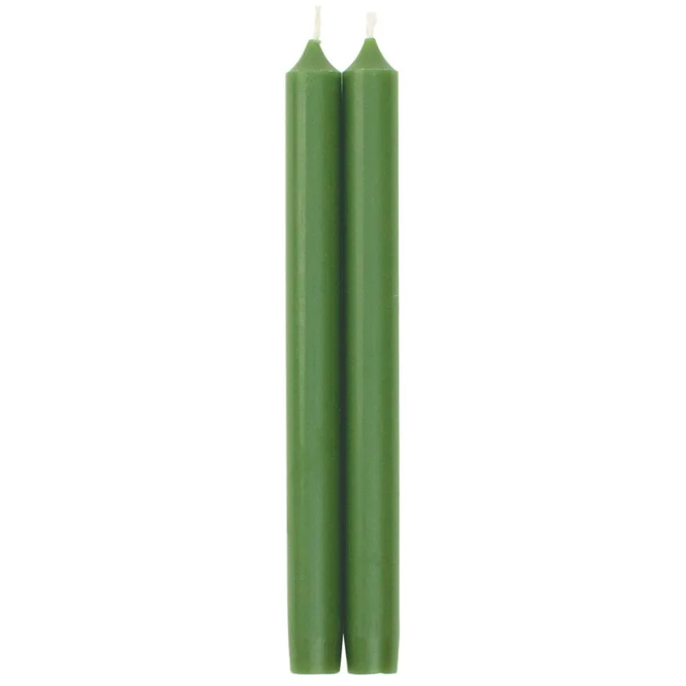 Leaf Green Duet Candles - 2 Candles Per Package