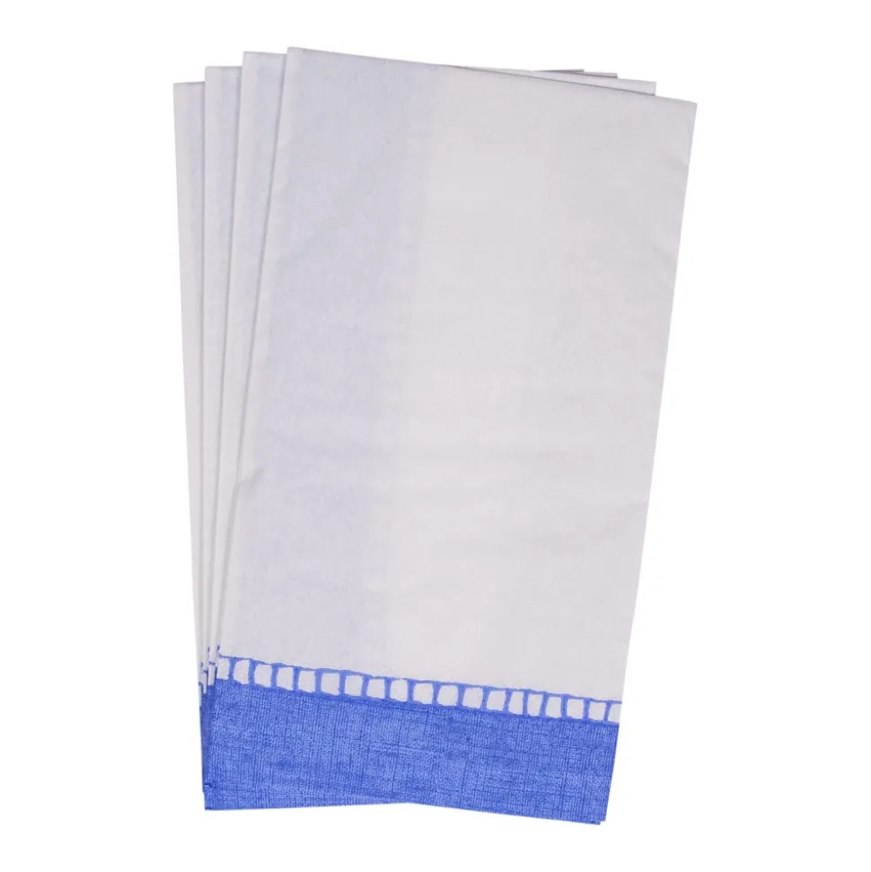 Linen Blue Guest Towel - 15 count