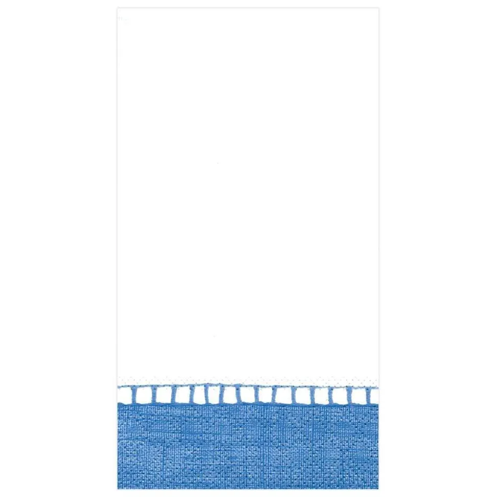 Linen Blue Guest Towel - 15 count