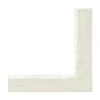 Linen Border Paper Luncheon Napkins in Natural - 20 Per Package