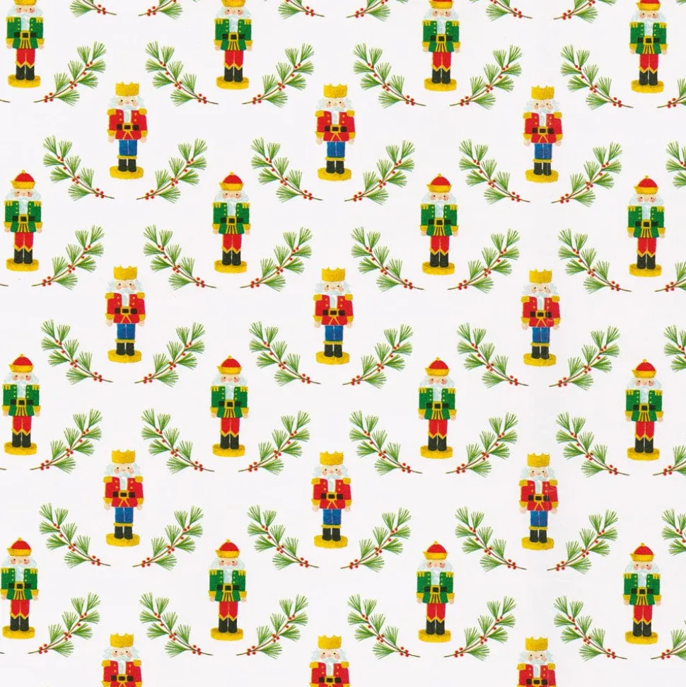 Little Nutcracker Gift Wrap - One 30" X 8' Roll