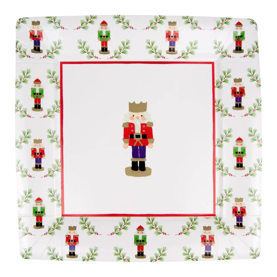 Little Nutcracker Sq Dinner Plates - 8 Per Package
