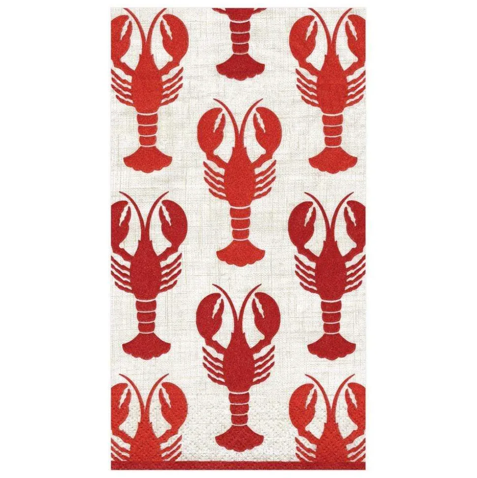 Lobsters Paper Guest Towel Napkins - 15 Per Package