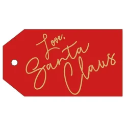 Love, Santa Claus Classic Gift Tags - 4 Per Package