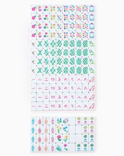 Mahjong Tile Set - Sunset