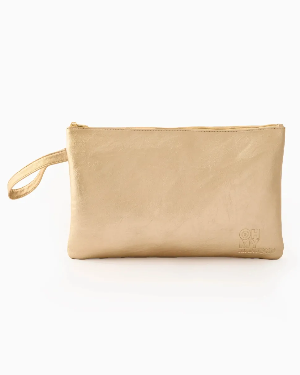 Mahjong Tile Storage Bag - Champagne Bloom
