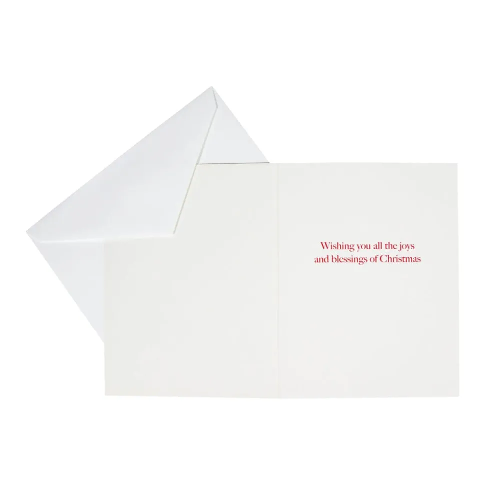 Manger Scene Boxed Christmas Cards - 15 Christmas Cards & 15 Envelopes