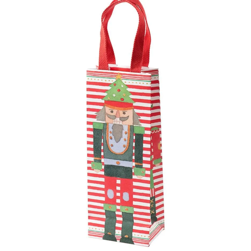 March of the Nutcrackers Wine & Bottle Gift Bag - 1 Each
