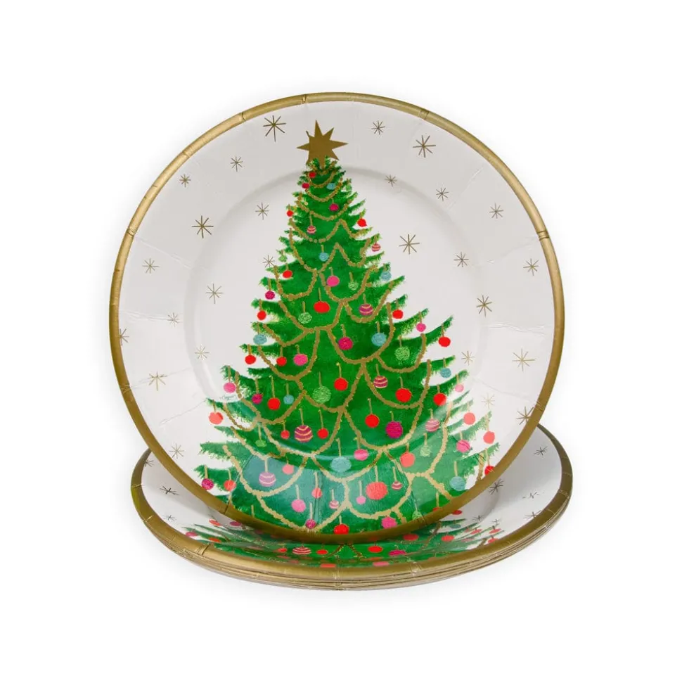 Merry And Bright Salad & Dessert Plates - 8 Per Package