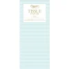 Mini Stripe Tissue Paper in Robin's Egg - 4 Sheets Included