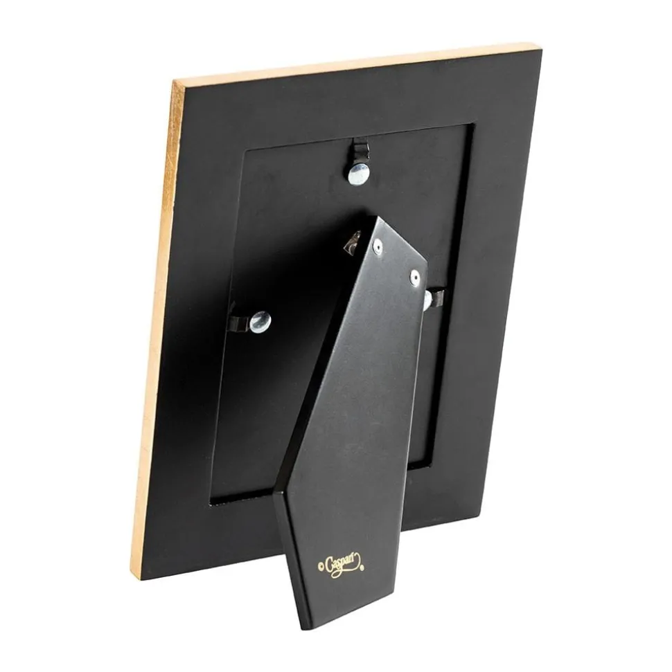 Modern Moiré Gold 4" x 6" Lacquer Picture Frame - includes 1 frame