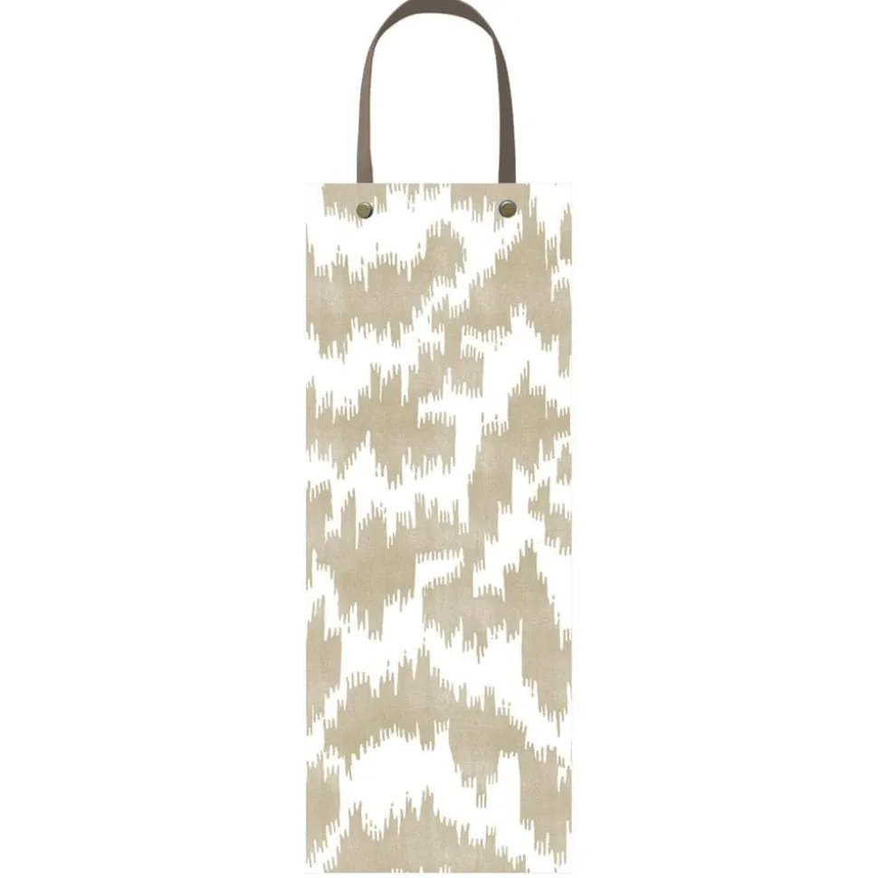 Modern Moiré Wine & Bottle Gift Bag - 1 Each