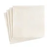 Moiré Paper Cocktail Napkins in Ivory - 20 Per Package