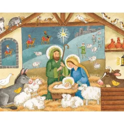 Nativity Classic Boxed Christmas Cards - includes 15 cards & envelopes