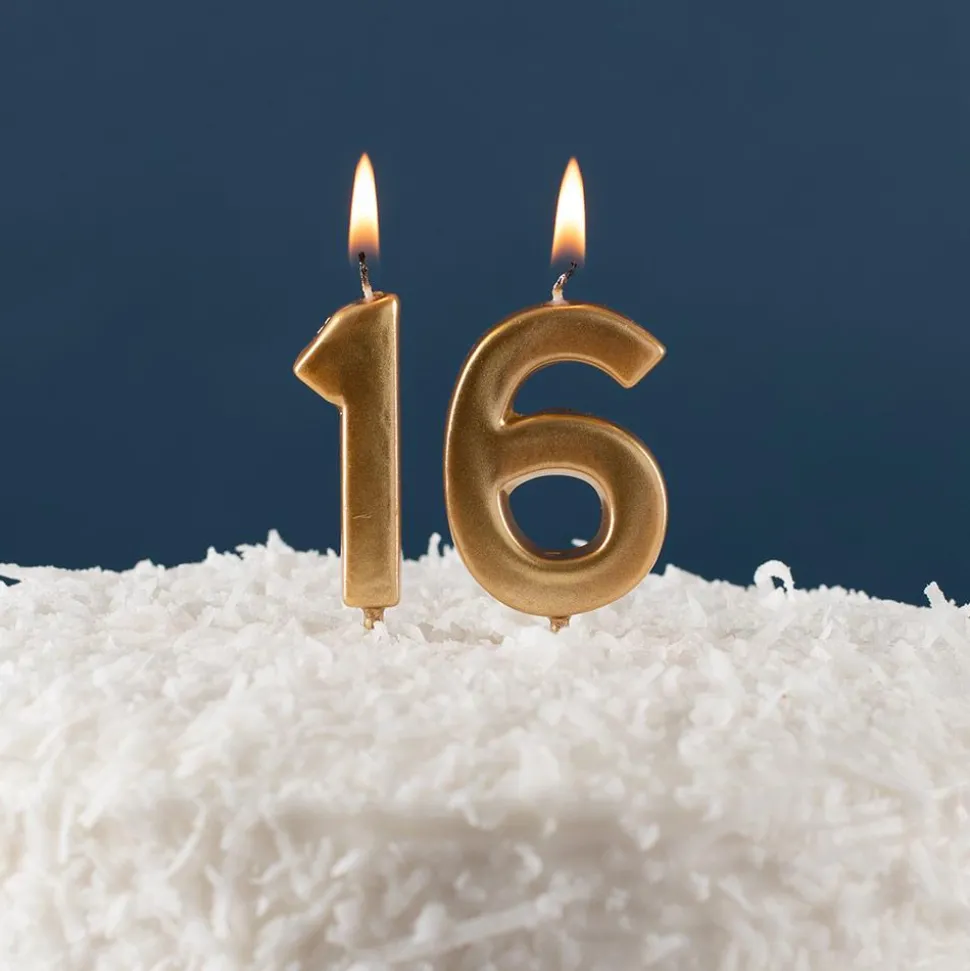Number Birthday Candle - 1 Per Package