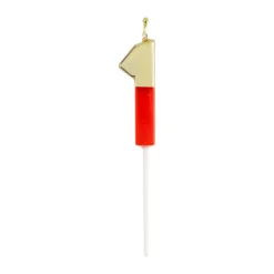 Number Candle 1 - Red
