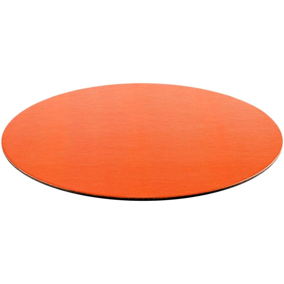 Orange Lizard Felt-Backed Placemats - 1 Each