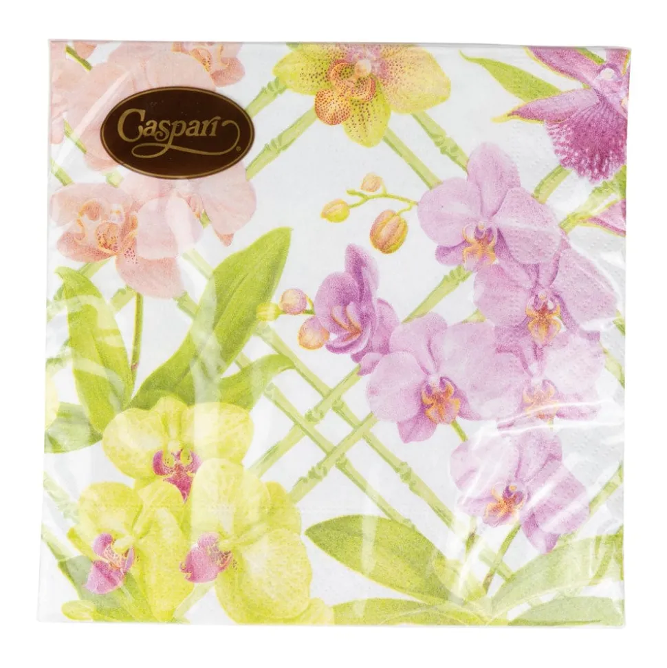 Orchid Conservatory Luncheon Napkins - 20 Per Package