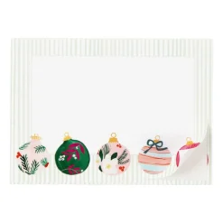 Painted Ornaments Self-Adhesive Labels - 12 Per Package