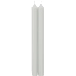Pale Grey Candles - 4 Candles