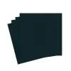 Paper Linen Solid Cocktail Napkins in Black - 15 Per Package